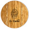 Sweet Cupcakes Bamboo Cutting Board (Personalized)