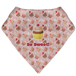 Sweet Cupcakes Bandana Bib (Personalized)