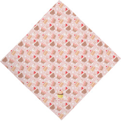 Sweet Cupcakes Dog Bandana Scarf w/ Name or Text