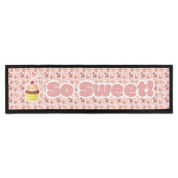 Sweet Cupcakes Bar Mat - Large (Personalized)