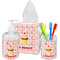 Sweet Cupcakes Bathroom Accessories Set (Personalized)