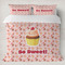 Sweet Cupcakes Duvet Cover Set - King w/ Name or Text
