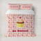 Sweet Cupcakes Bedding Set- Queen Lifestyle - Duvet