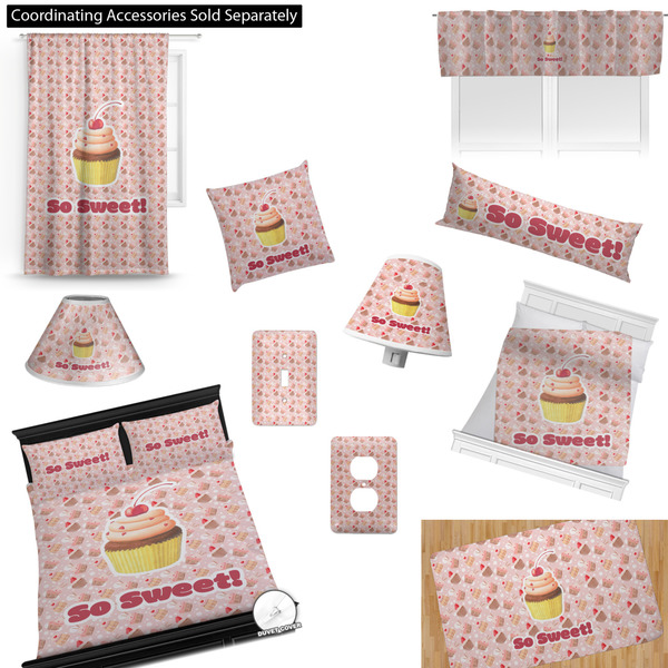 Sweet Cupcakes Bedroom Decor & Accessories