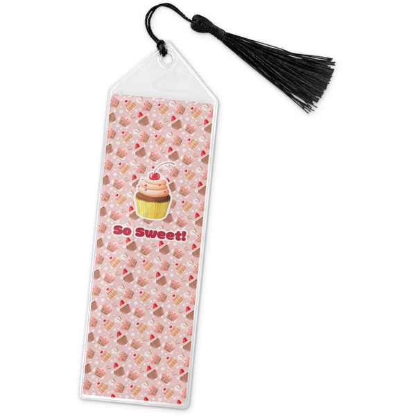 Custom Sweet Cupcakes Book Mark w/Tassel w/ Name or Text