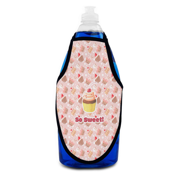 Sweet Cupcakes Bottle Apron - Soap - FRONT