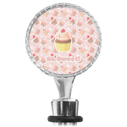 Sweet Cupcakes Wine Bottle Stopper (Personalized)