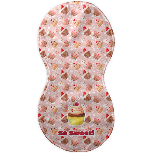 Sweet Cupcakes Burp Peanut Shaped Flat