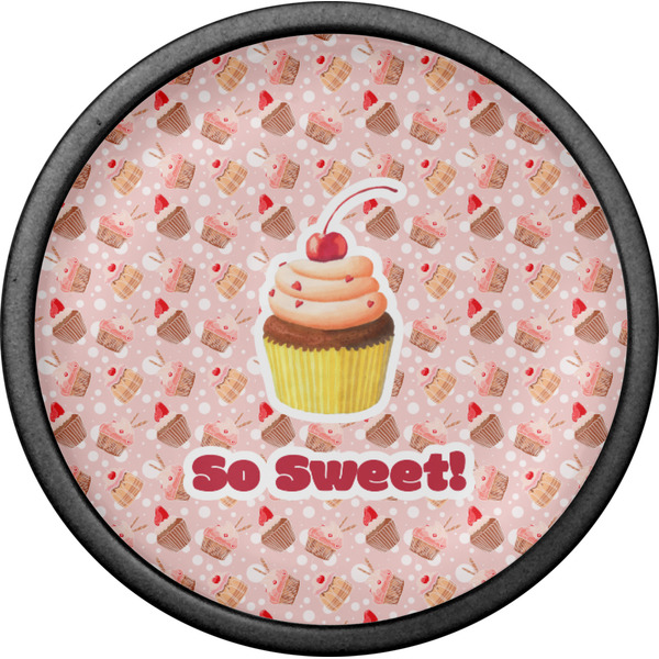 Sweet Cupcakes Cabinet Knob - Black - Front