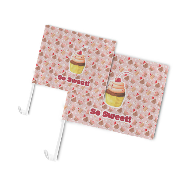 Sweet Cupcakes Car Flags - PARENT MAIN (both sizes)
