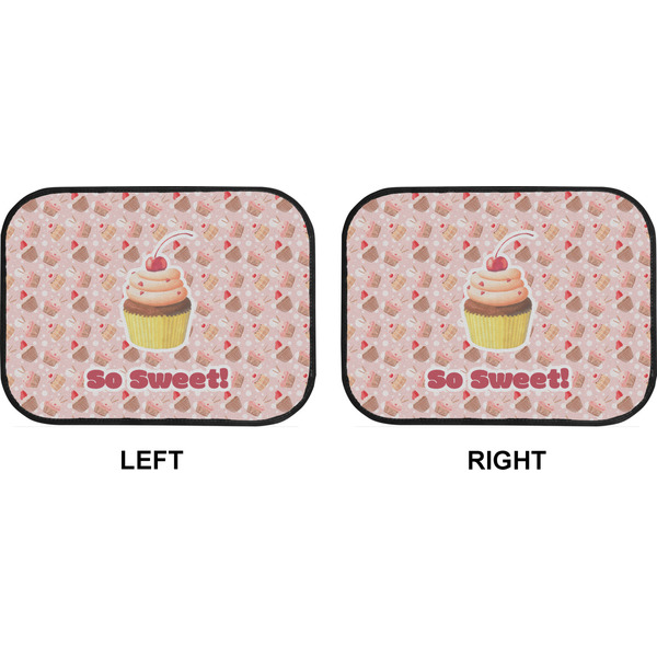 Sweet Cupcakes Car Floor Mats (Back Seat) (Approval)