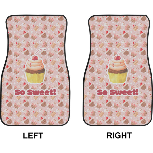Sweet Cupcakes Car Mat Front - Approval