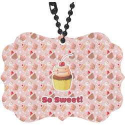 Sweet Cupcakes Rear View Mirror Decor (Personalized)