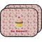 Sweet Cupcakes Car Floor Mats (Back Seat) w/ Name or Text