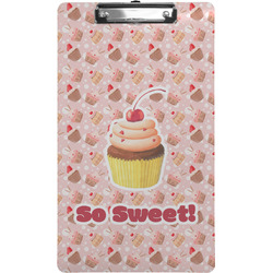Sweet Cupcakes Clipboard (Legal Size) w/ Name or Text