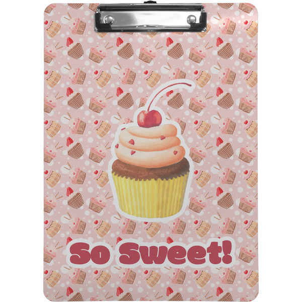 Custom Sweet Cupcakes Clipboard (Personalized)