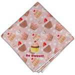 Sweet Cupcakes Cloth Dinner Napkin - Single w/ Name or Text