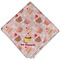 Sweet Cupcakes Cloth Napkins - Personalized Dinner (Folded Four Corners)