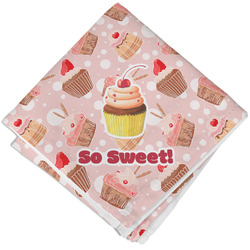 Sweet Cupcakes Cloth Napkin w/ Name or Text