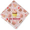 Sweet Cupcakes Cloth Napkins - Personalized Lunch (Folded Four Corners)