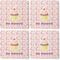 Sweet Cupcakes Coaster Rubber Back - Apvl