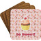 Sweet Cupcakes Coaster Set (Personalized)
