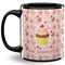 Sweet Cupcakes 11 Oz Coffee Mug - Black (Personalized)
