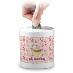 Sweet Cupcakes Coin Bank (Personalized)