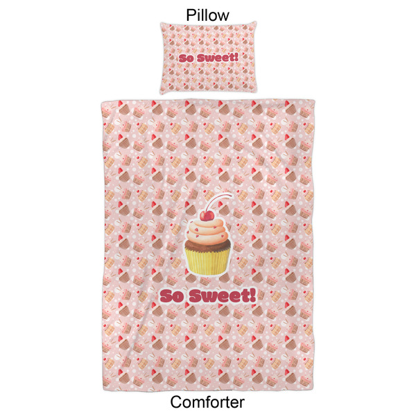 Sweet Cupcakes Comforter Set - Twin XL - Approval