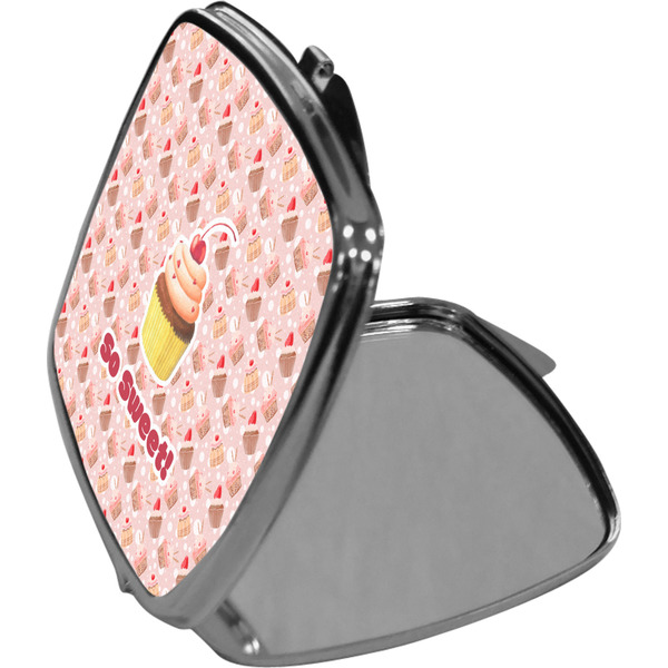 Sweet Cupcakes Compact Mirror (Side View)