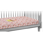 Sweet Cupcakes Crib Fitted Sheet w/ Name or Text