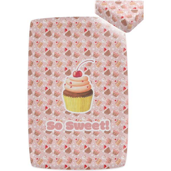 Sweet Cupcakes Crib Fitted Sheet - Apvl