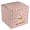 Sweet Cupcakes Cube Favor Gift Box - Front/Main