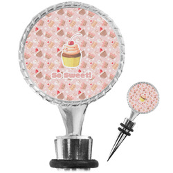 Sweet Cupcakes Wine Bottle Stopper (Personalized)