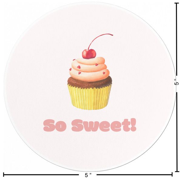 Sweet Cupcakes Custom Shape Iron On Patches - L - APPROVAL