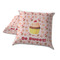Sweet Cupcakes Decorative Pillow Case - TWO