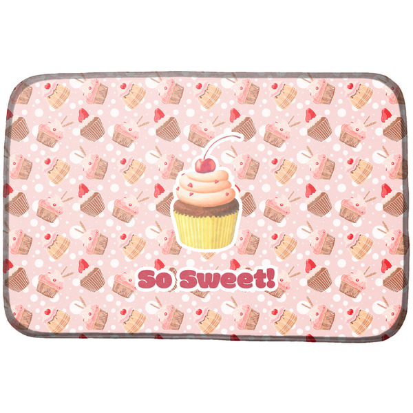 Custom Sweet Cupcakes Dish Drying Mat w/ Name or Text