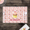 Sweet Cupcakes Disposable Paper Placemat - In Context