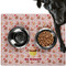 Sweet Cupcakes Dog Food Mat - Large w/ Name or Text