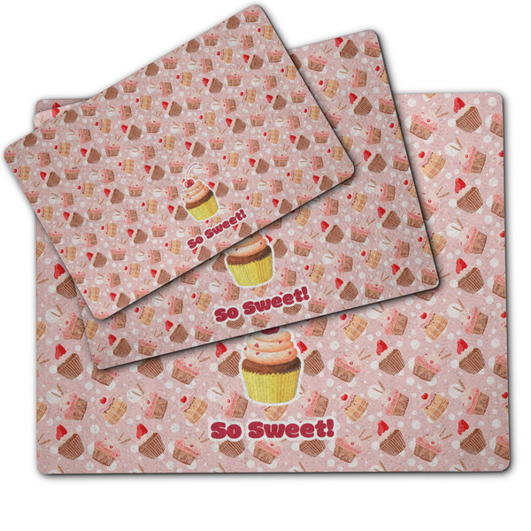 Sweet Cupcakes Dog Food Mat - MAIN (sm, med, lrg)