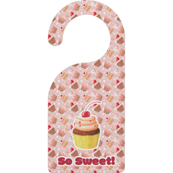 Custom Sweet Cupcakes Door Hanger w/ Name or Text