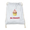 Sweet Cupcakes Drawstring Backpack - Sweatshirt Fleece (Personalized)