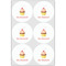 Sweet Cupcakes Drink Topper - Large - Set of 6