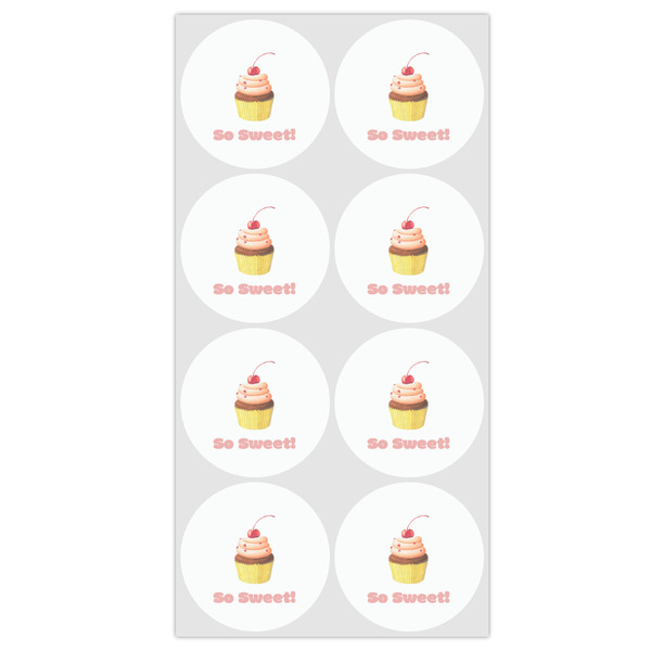 Sweet Cupcakes Drink Topper - Medium - Set of 12