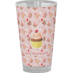 Sweet Cupcakes Pint Glass - Full Color (Personalized)