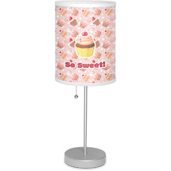 Sweet Cupcakes 7" Drum Lamp with Shade (Personalized)