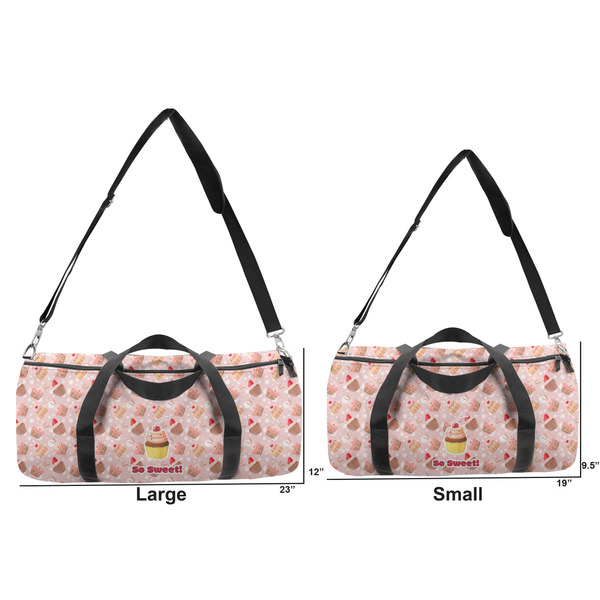 Sweet Cupcakes Duffle Bag Small and Large