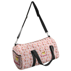 Sweet Cupcakes Duffel Bag - Large w/ Name or Text