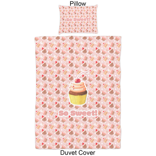 Sweet Cupcakes Duvet Cover Set - Twin - Approval