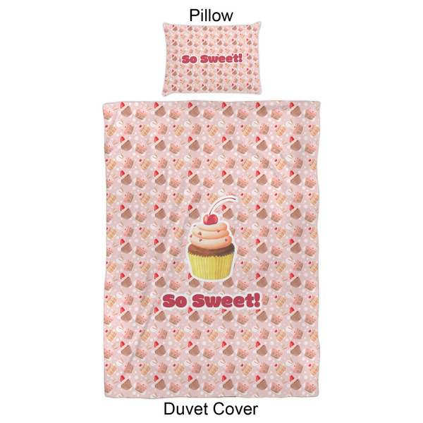 Sweet Cupcakes Duvet Cover Set - Twin XL - Approval